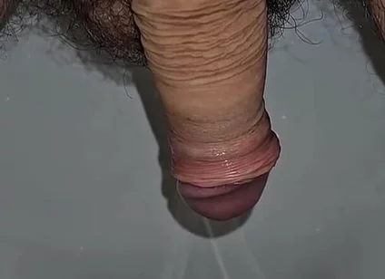 Peeing After Cumming - Massive Cumshot... Then I Pee