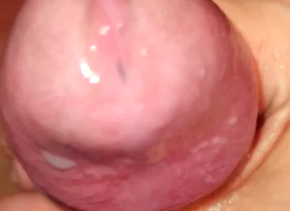 Creamy, Milky POV Cumshot in Slow Motion