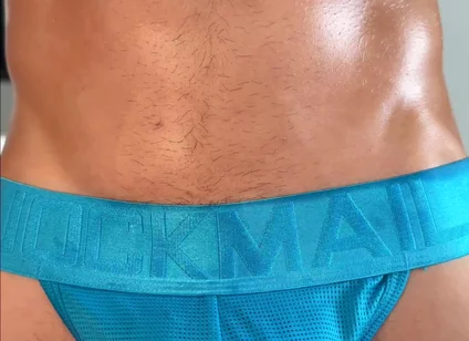 Cum Hard and Oil Body in Jocks