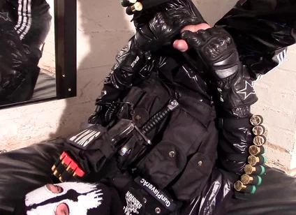 Swat biker gloves cum load