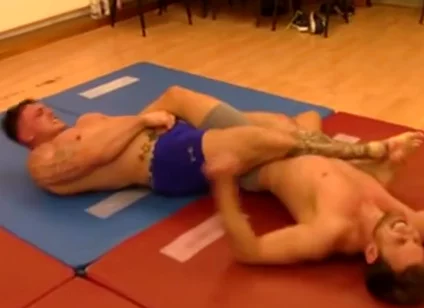 Aaron Vs Matt Submission Wrestling