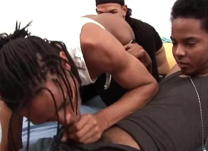 Mothafuckin Cum Orgy - Brent, Rockman, Davanta And Lyric