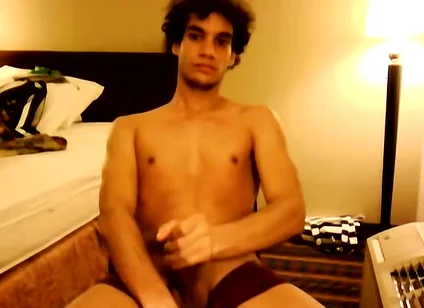 Tristan Hallister Wanks His Beautiful Cock For The Camera