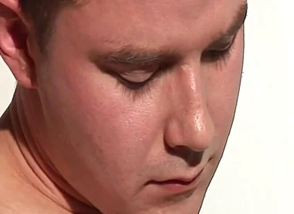 Hunky Straight Lad Thick Cock Jerk off - Darren Daley Solo
