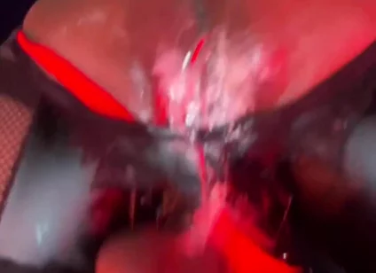 Super Horny Femboy Takes a Creamy Ride on Sex Toy - Surprise Fisting Moment