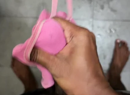 Shaking My Thick BBC in Stepsister Panties