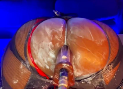 Creamy Butt Machine Fuck