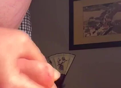 Playing with My Cock at My Desk Again