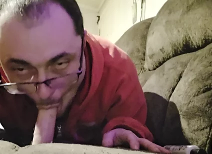 Me Blowing My Dildo