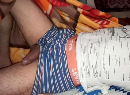 Wow First Time I Touch My Stepbrother Cock Penis by Underwear