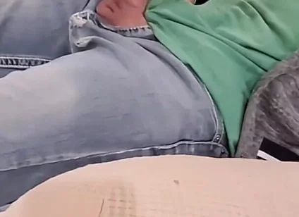 Big Cock No Hands Jacket Cumshot