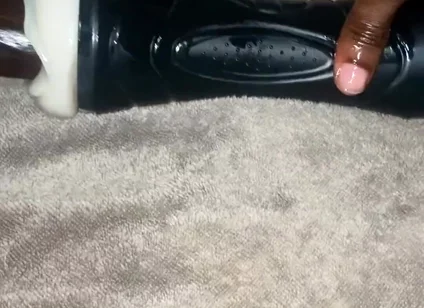 Fucking My Torch Fake Pussy