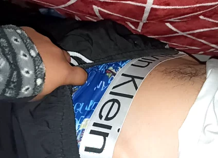 First Time I Open My Step Brother Underwear to See His Big Ass Wanted to Fuck in Midnight