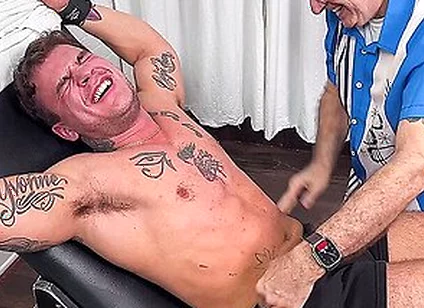 Daddy Dom In Muscled Nola Laughs Hard While Being Tickled By His Dom Stepdaddy