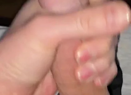 Morning Big Dick Masturbation - Close-up POV Cumshot