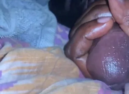 Jerking off Squeezing My BBC