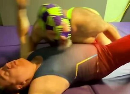 Old Man Stocky Wrestles And Tickles Chubby Bear Matt
