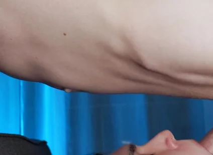 Horny Twink Fucks His Friend's Mouth to Cum