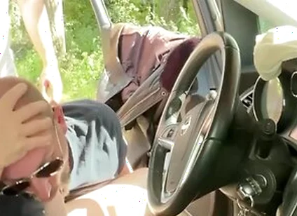3 Guys Fucking Hard In My Car At A Gay Cruising Parking Spot