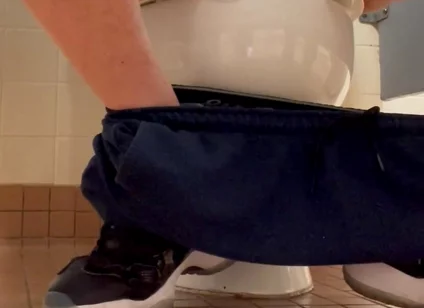 Mall Restroom Tenga Egg Jerk N’ Cum