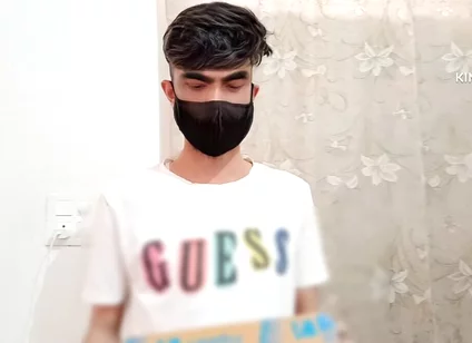 First Time Suck the Delivery Man Because I Was Very Horny