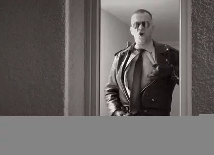 Leather Man 4 Cock Play & Piss Two Times