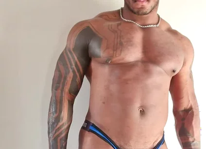 Just a Blue Ass Underwear I Think, Don't Know What There Called.