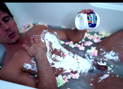 Marshmallow Bath Rub Down