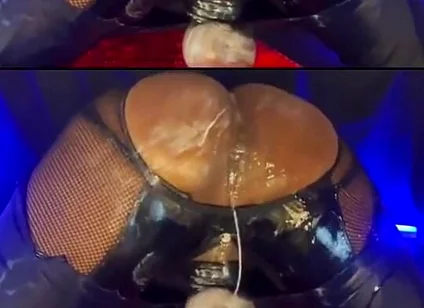 Bottom Digs in Gaping Butthole with Toys