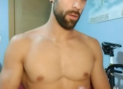 Handjob with Cumshot and Showing My Dick Close up