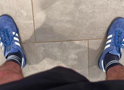 My Mate Watched My Jerk off and Cum in a Busy Supermarket