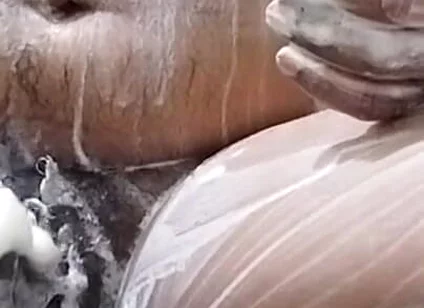 Nudeboy Bathing