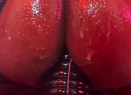 Femboy Gapes Hole with Cone Shaped Dildo