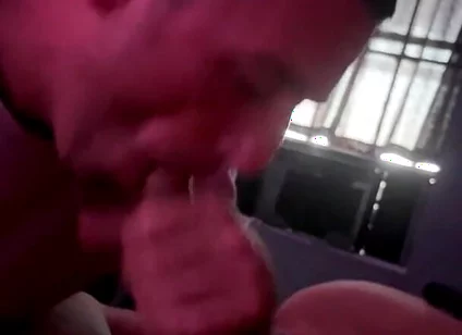 Huge Uncut Latino Dick Throat Fucking His Man