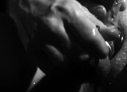 Close-up Oily Masturbation and Cum