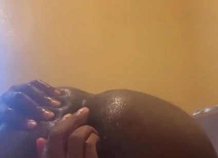 Teasing Striptease Stroking My BBC Anal Butt Plug Masturbation