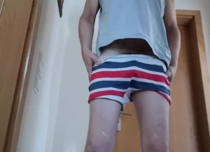Hot Strips and Cums at Work 1/2