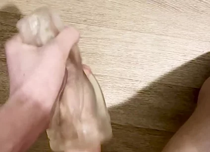 Intense FleshLight Masturbation
