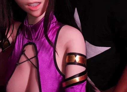 Tifa Lockhart Transforms Into Mileena From Mortal Kombat for 7th Heaven