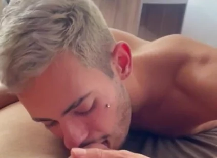 Blowjob on My Neighbor