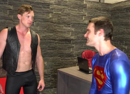 Superman Vs Alpha Stud