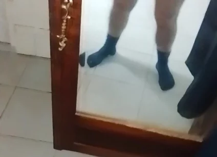 Naked Hard Mirror