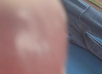 Cumshot in Condom