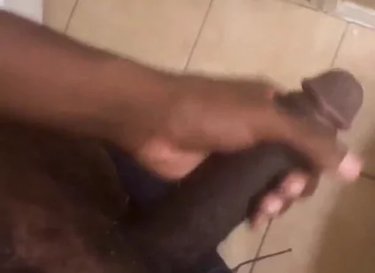 Slowly Wanking My BBC POV