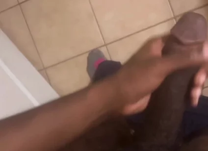 Slowly Wanking My BBC POV
