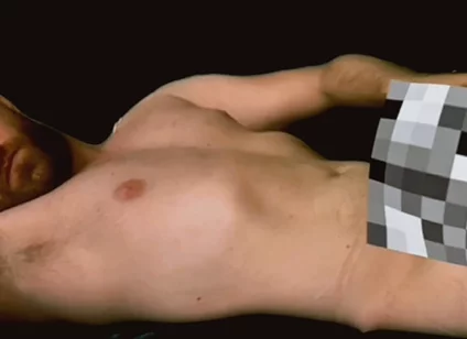 Touching My Dick While Having 2 Anal Orgasms.