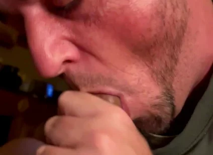 Sucking Uncut Cock