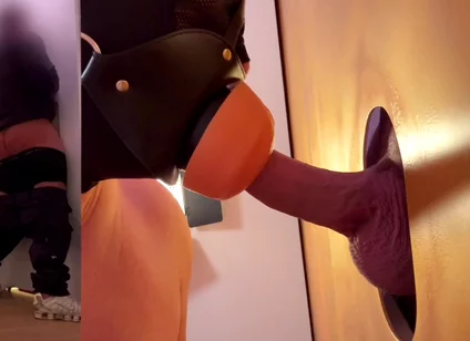 Gold Gloryhole Horny Straight Guy Fucks My Mouth-pussy