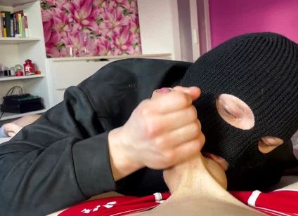 Foot Massage and Cock Sucking for a Young Guy