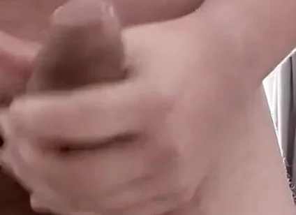 Playing with My Big Hard Cock